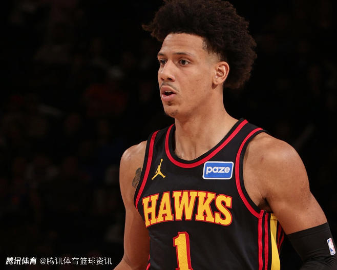 本赛季第7次三双！杰伦-约翰逊创老鹰队史纪录 仅次于约基奇联盟第二