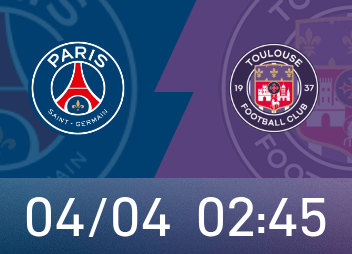 法甲前瞻：大巴黎面临欧冠压力可能轮换，图卢兹主力前锋队内禁赛