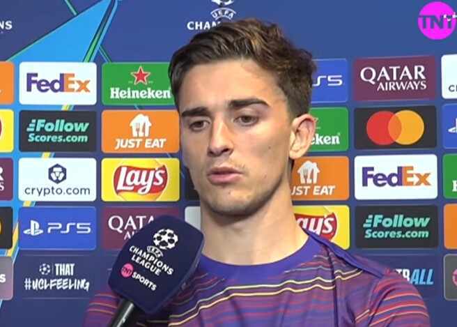 加维：我们迟早会赢得欧冠冠军，如果明年还不行那就后年