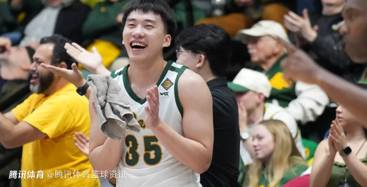 赛季首个两双！王俊杰12+12助旧金山大学力克圣迭戈大学