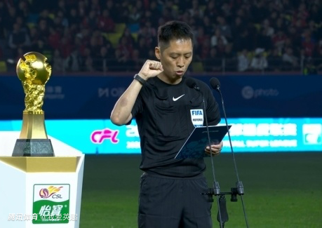 刚宣誓公正执法后，44岁名哨1场便造4争议！蓉城获利：国门拳击逃点