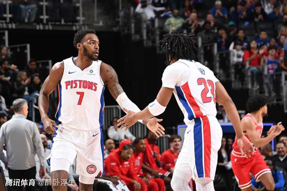 坐稳东部第一！活塞双核缺席大胜公牛 斯图尔特31分生涯新高