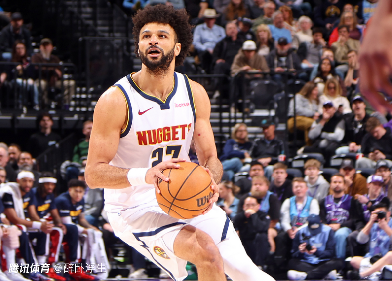 穆雷45+8+8三分掘金险胜爵士 约基奇22+12+5乔治36分