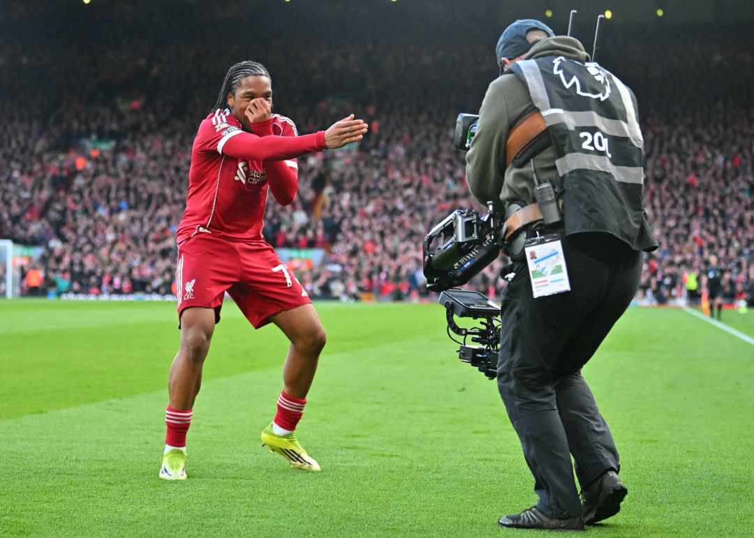 横空出世！17岁225天恩古莫哈连续打破利物浦最年轻进球纪录