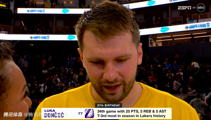 东契奇：我们做到分享球权需继续保持 生日夜没人送我礼物太离谱了