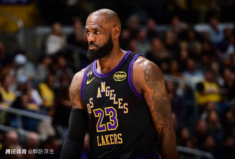 湖人大胜老鹰超火箭升第五 詹姆斯31+9+10东契奇27+12创纪录