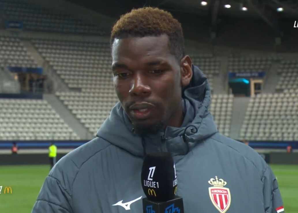 博格巴：复出得到球迷欢呼真的很感动，我还会在摩纳哥待很久