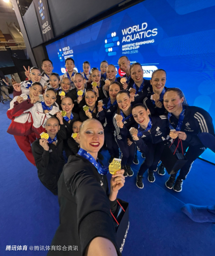 花游世界杯集体自由自选项目：俄罗斯夺冠 中国摘银