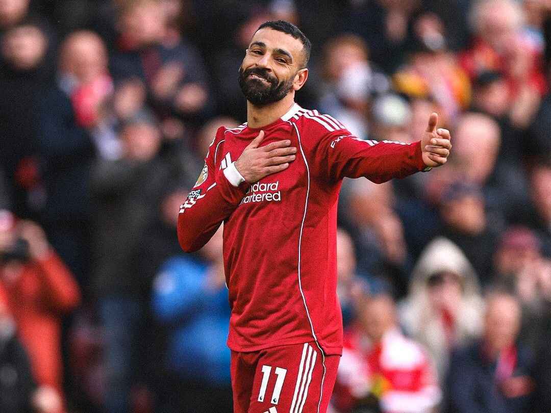 破荒！萨拉赫自去年11月以来首次在英超主场取得进球