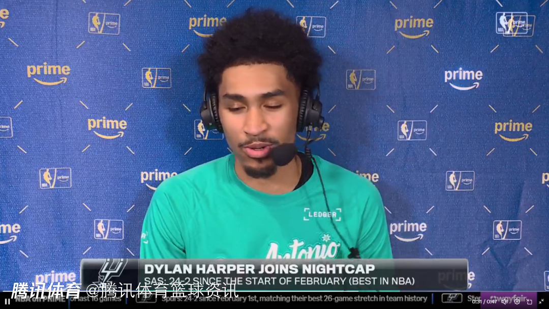 哈珀：必须投进球才能留在场上 文班亚马始终专注于赢球这件事