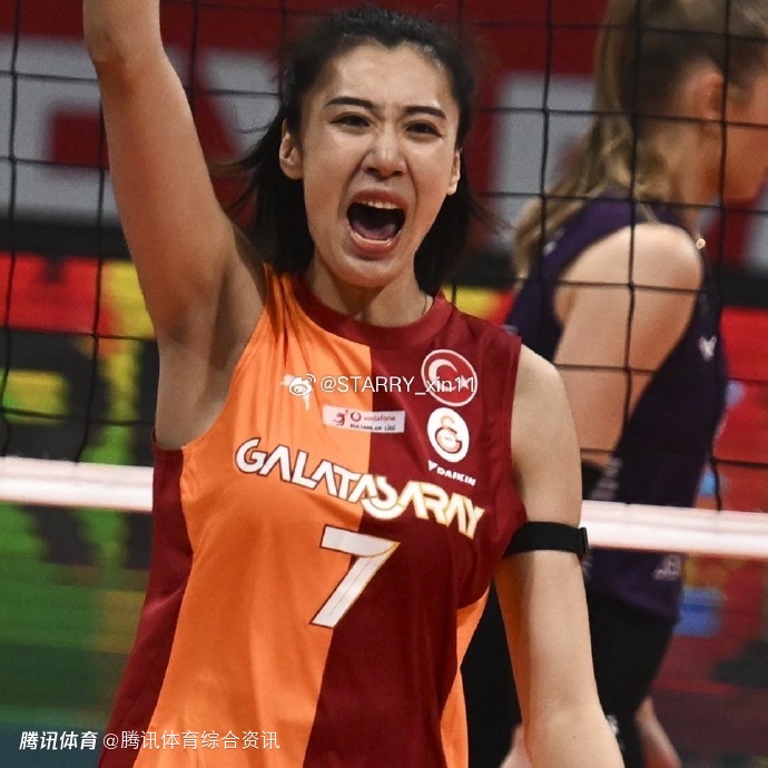 土超女排第22轮：加拉塔萨雷3-2险胜土耳其航空 王媛媛贡献9分