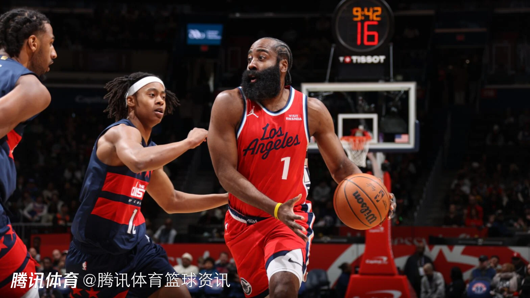 解锁新成就！哈登连续15赛季得分1000+ 成NBA历史第十人