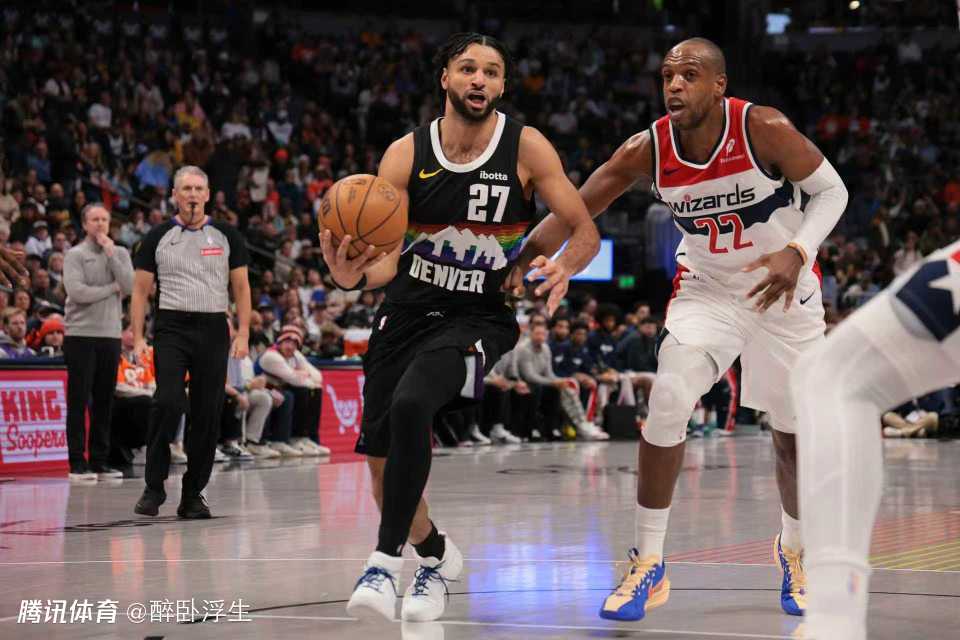 穆雷42+6掘金险胜奇才列西部第三 小哈达威30分乔治29分