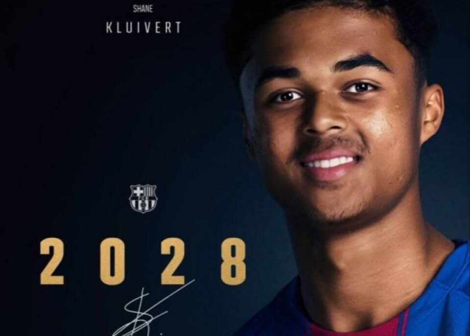 巴萨官方：克鲁伊维特之子肖恩与俱乐部续约至2028年