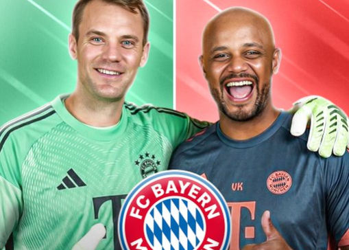 欧冠奇观！39岁孔帕尼成八强最年轻主帅，比门将诺伊尔还小