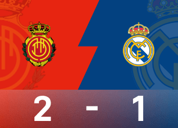 西甲战报：米利唐破门难救主，穆里奇绝杀，皇马1-2马略卡