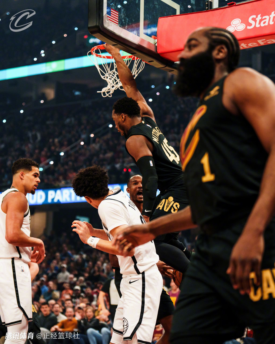 骑士最多领先43分迎六连胜！主力三节打卡全上双 23战18胜联盟最强