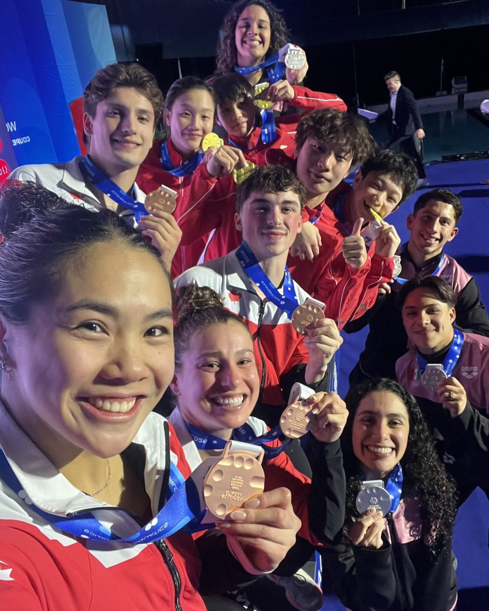 后继有人！10后双星最后一跳逆转，中国队夺跳水世界杯混团冠军