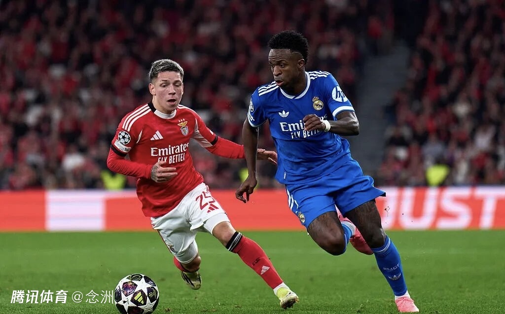 阿根廷媒体曝光唇语：维尼修斯先挑衅本菲卡球迷 疑似骂对手“怂包”