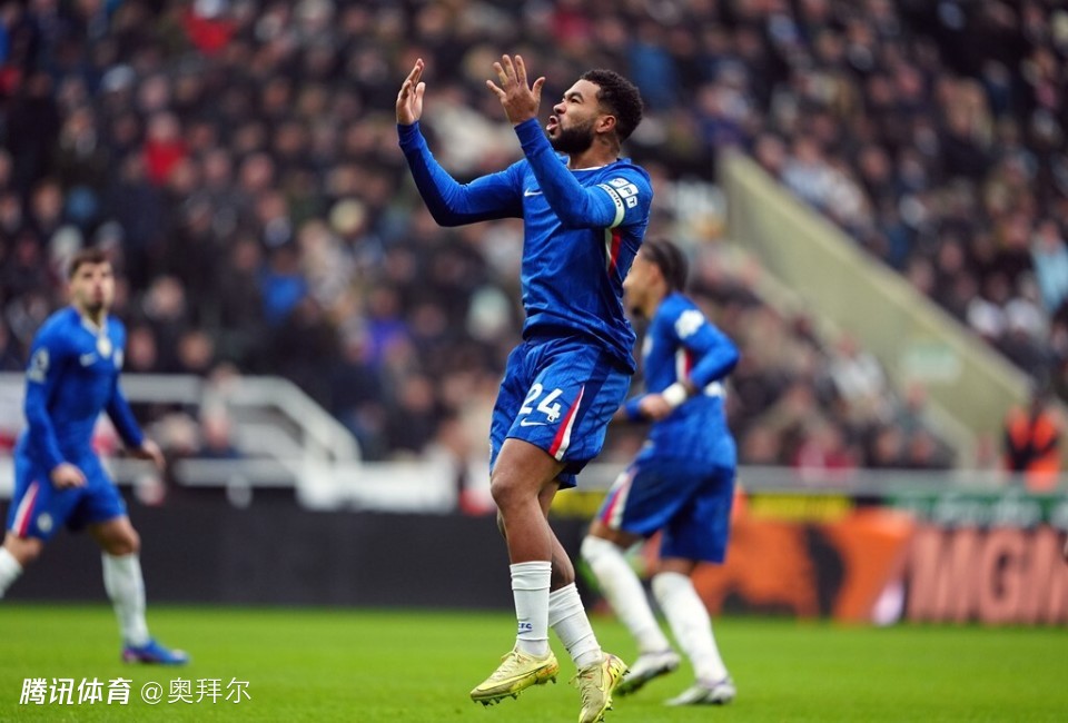 切尔西让二追二！客战纽卡5战不胜，詹姆斯世界波，连破3大魔咒