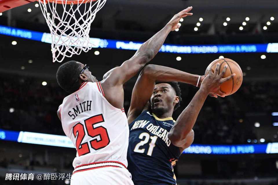 西部垫底！鹈鹕惨负公牛吞5连败 锡安31+7赛季首次连场30+