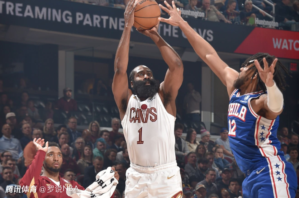 29000分里程碑！哈登21+5+5成历史首人 骑士横扫76人