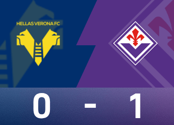 意甲战报：法乔利制胜，维罗纳0-1佛罗伦萨