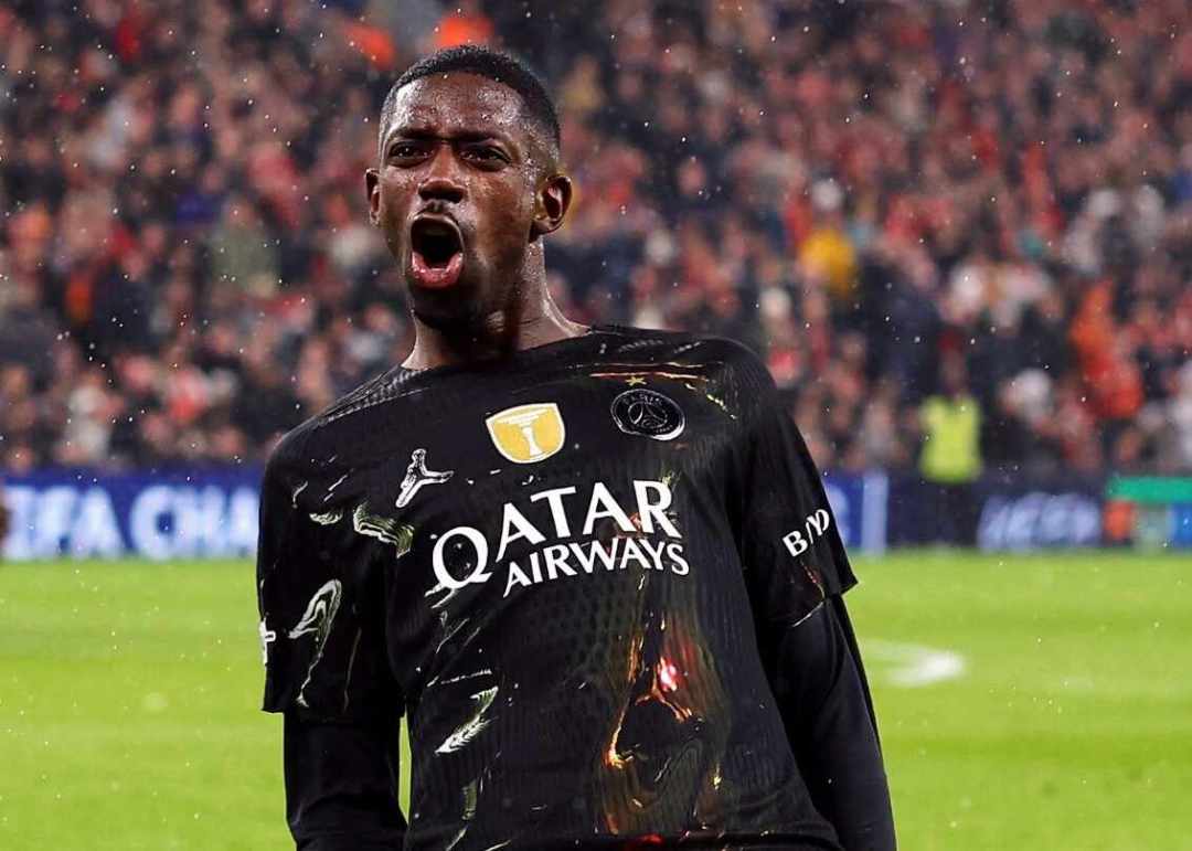 关键先生！连续两个赛季踢利物浦，登贝莱在安菲尔德打进3球