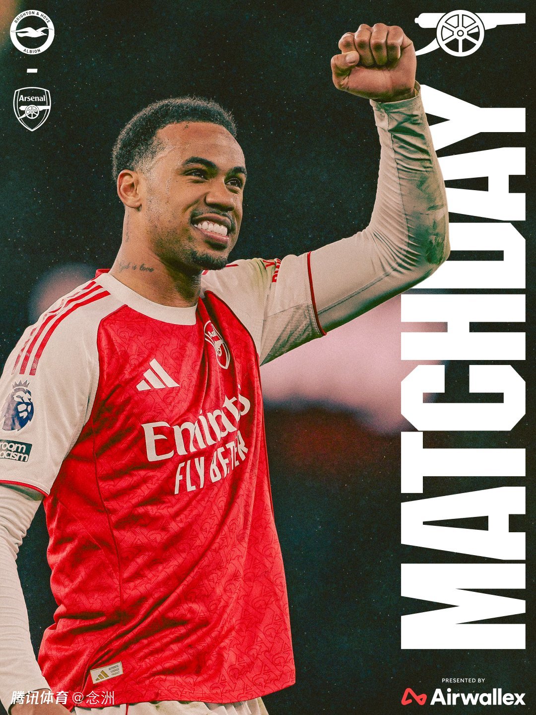 非赢不可！阿森纳若输球：或多赛1场只领先曼城2分 神锋7场造6球