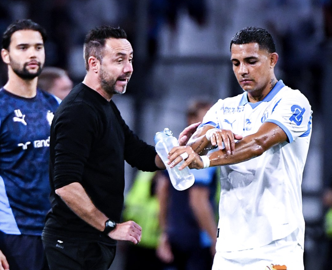 马赛后卫梅迪纳：德泽尔比被解雇让我很恼火，简直是怒不可遏