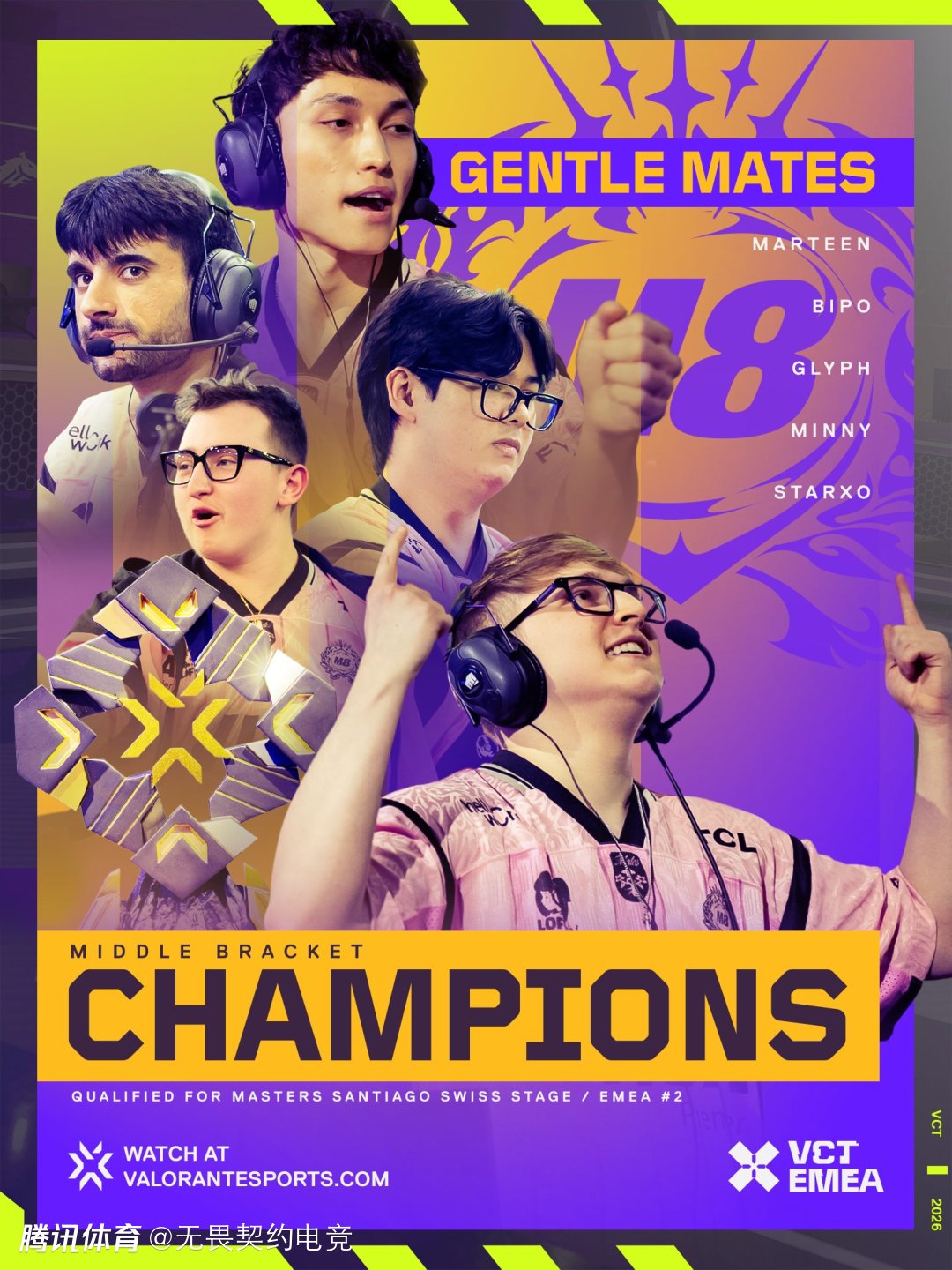 VCT EMEA启点赛突围组决赛：M8 3-2 FNC 晋级圣地亚哥大师赛
