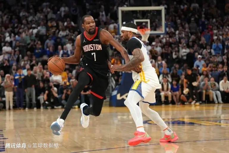 火箭连续6场助攻30+创40年纪录 杜兰特解读进攻蜕变原因
