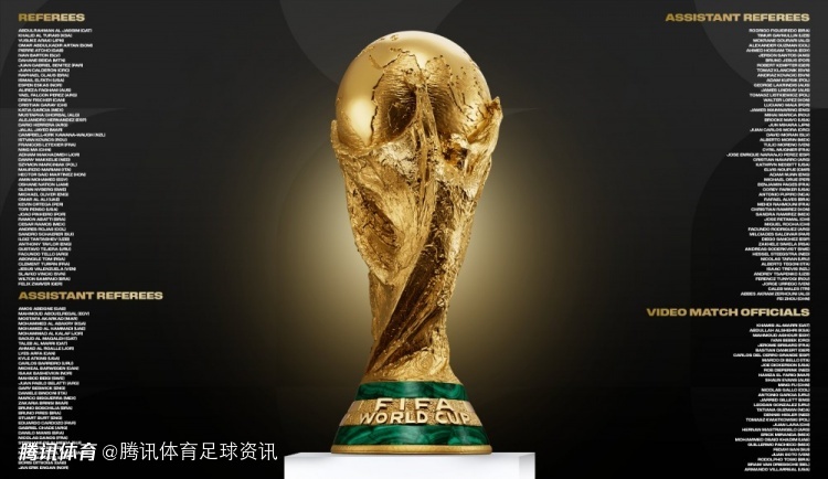 FIFA2026世界杯裁判名单：中国三人组入围 马宁主裁傅明视频周飞边裁
