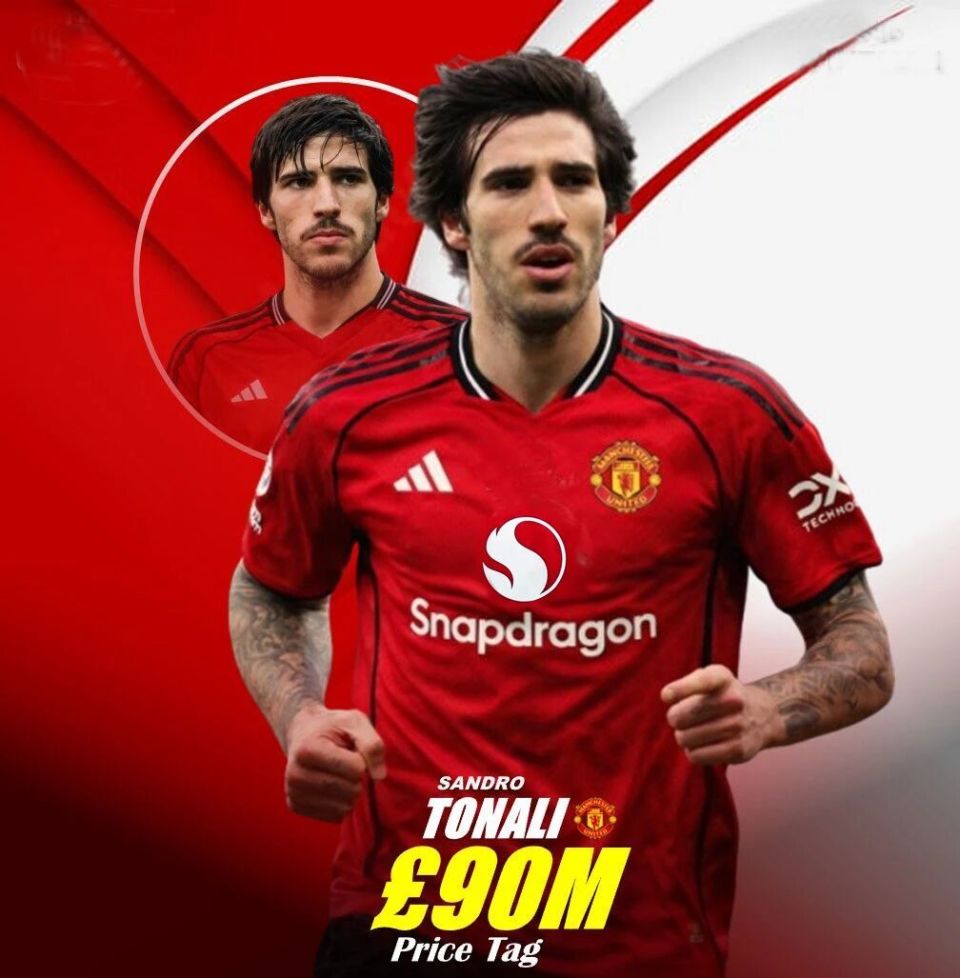 曼联证实托纳利是夏窗重要目标，愿出9000万高价！阿森纳率先放弃