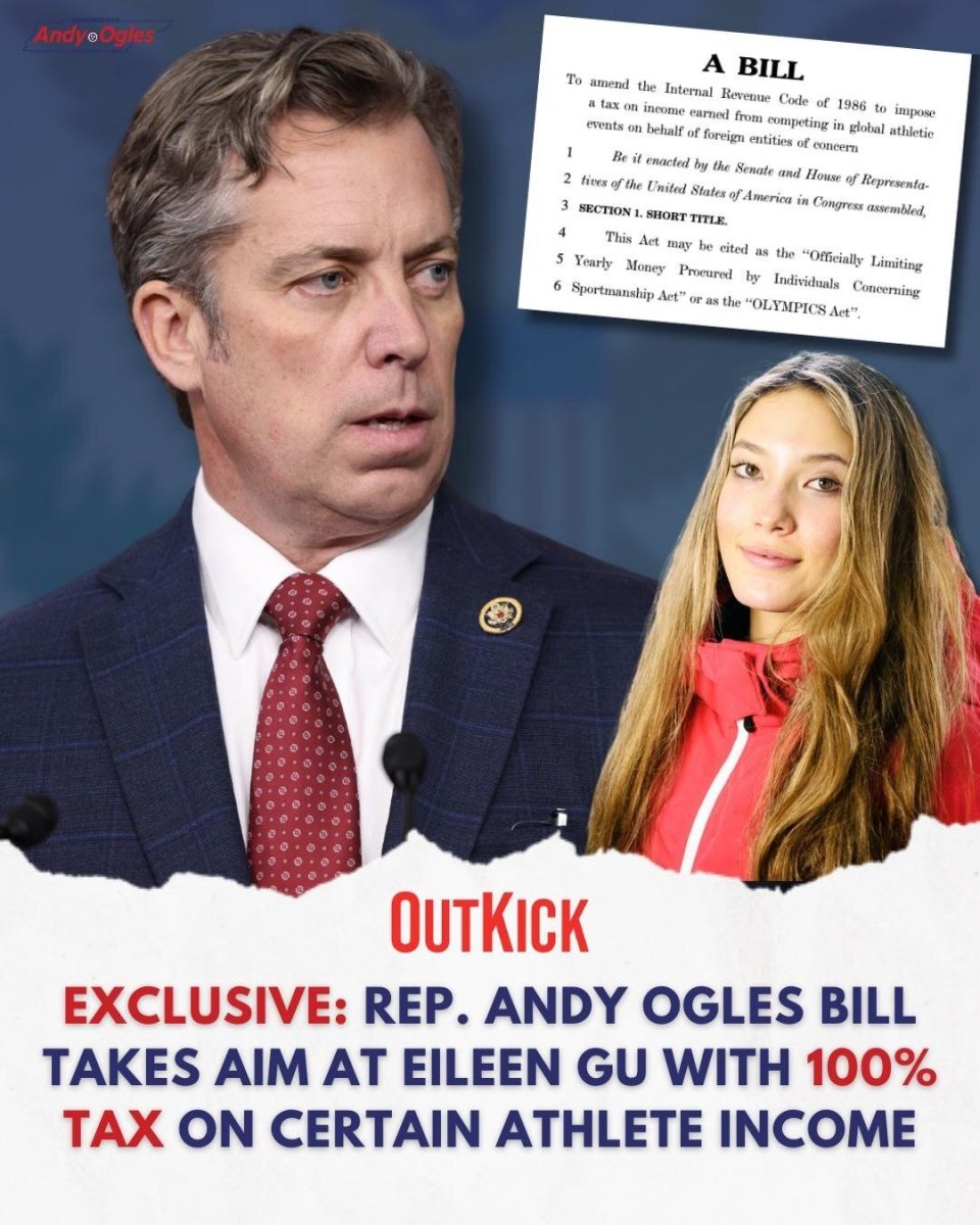 魔怔了！美国众议员提出“奥林匹克法案”，针对谷爱凌征收100%税款