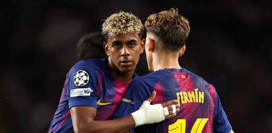 世体：亚马尔、费尔明等巴萨4将若染黄，将无缘与马竞次回合