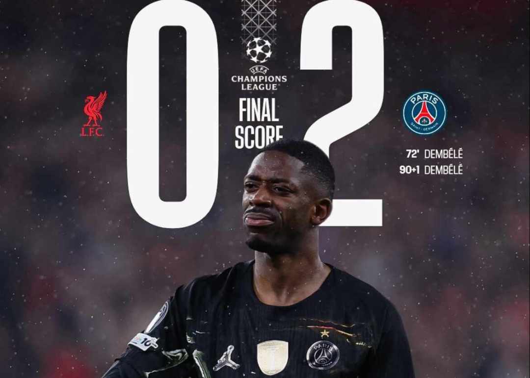 新冤家对头？巴黎圣日耳曼连续两个赛季在欧冠淘汰利物浦