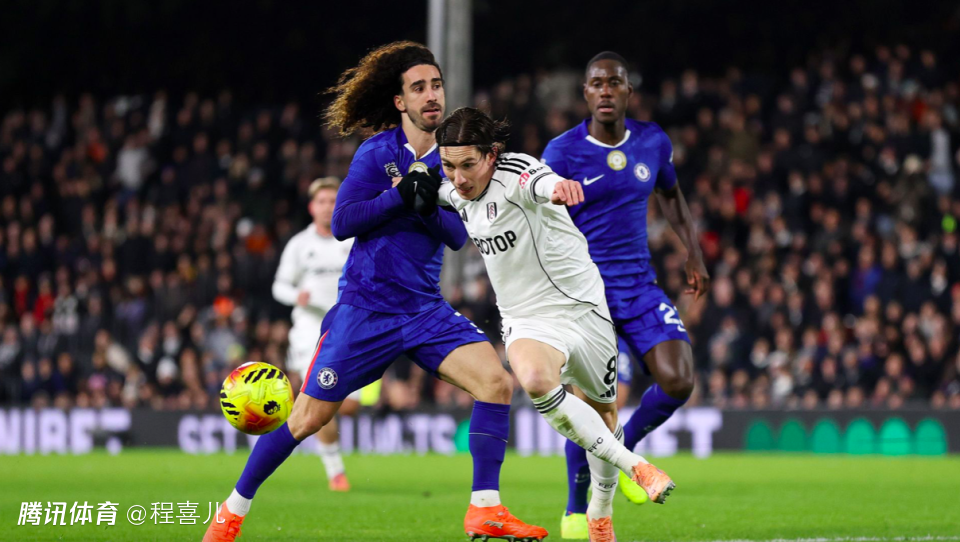 英超：富勒姆2-1送十人切尔西5轮不胜 库库雷利亚直红 德拉普破门