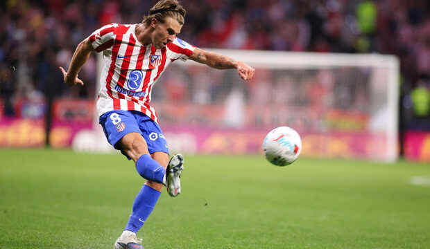 马竞官方：巴里奥斯左大腿肌肉受伤，据悉无缘出战阿森纳