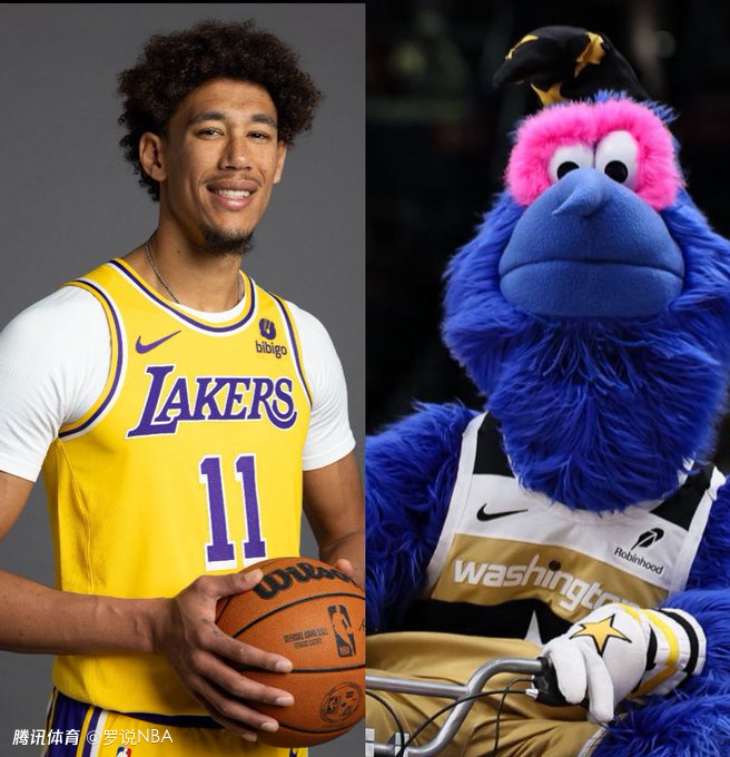 活久见！湖人中锋海斯因推搡奇才吉祥物 被NBA无薪禁赛一场