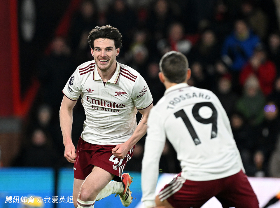 7连胜！英超：阿森纳3-2逆转伯恩茅斯 暂6分领跑 1.2亿欧铁腰双响