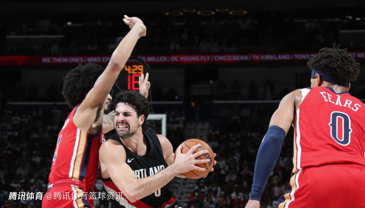 阿夫迪亚1数据成开拓者第4人 乐福27场50记三分创利拉德之后队史最快