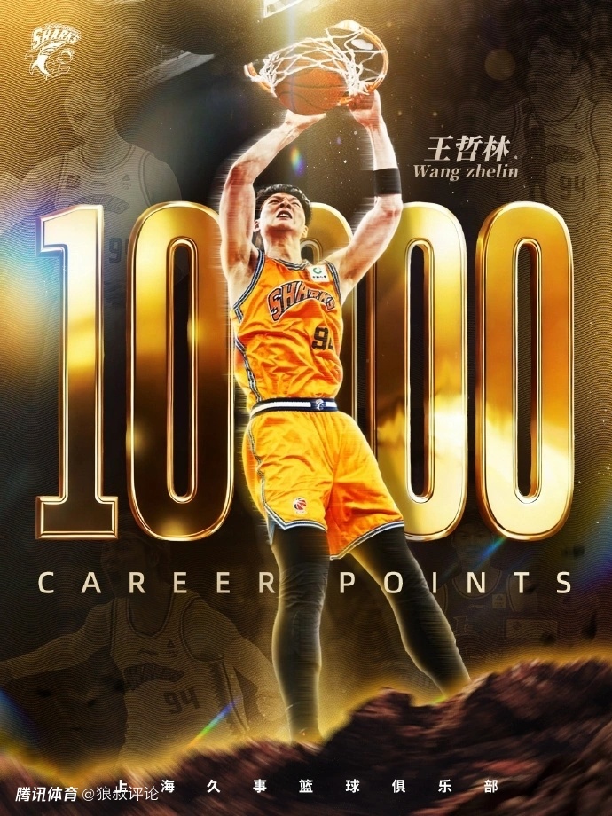 王哲林：很开心达成10000分里程碑 这证明我在这个联赛里打了挺多年