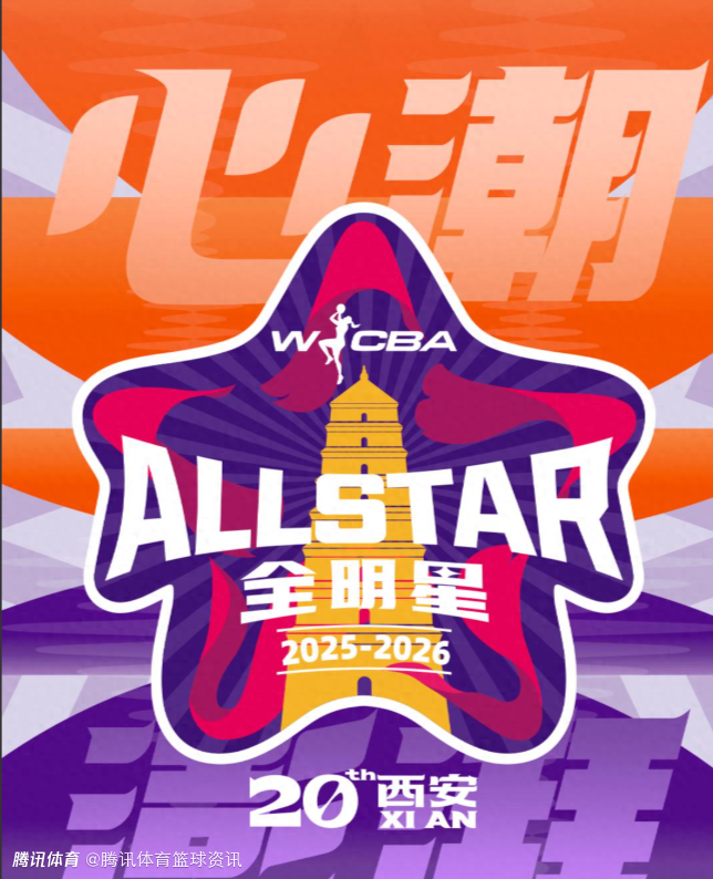 WCBA全明星周末首发阵容投票开启 赛事将于3月21-22日在西安进行