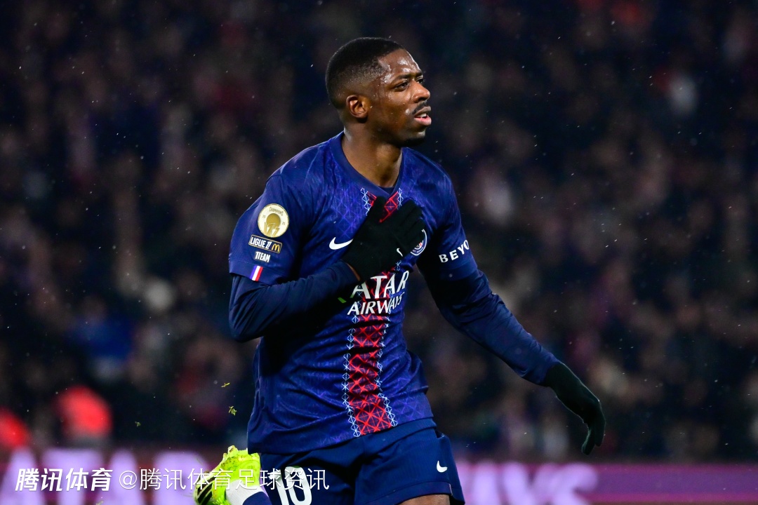 马赛克星！登贝莱生涯9次参与对阵马赛进球 达成巴黎生涯50球里程碑