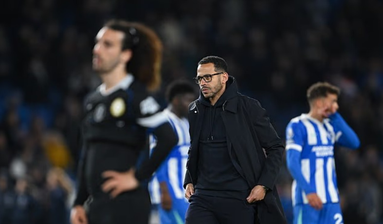 邮报：部分切尔西球员对罗森尼尔的指令很困惑且对他失去信心