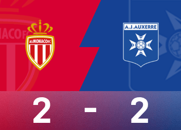 法甲战报：法蒂、达诺伊斯建功，摩纳哥2-2战平欧塞尔