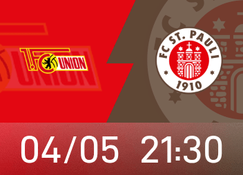 德甲前瞻：两队均锋无力，柏林联合与圣保利上演保级大战