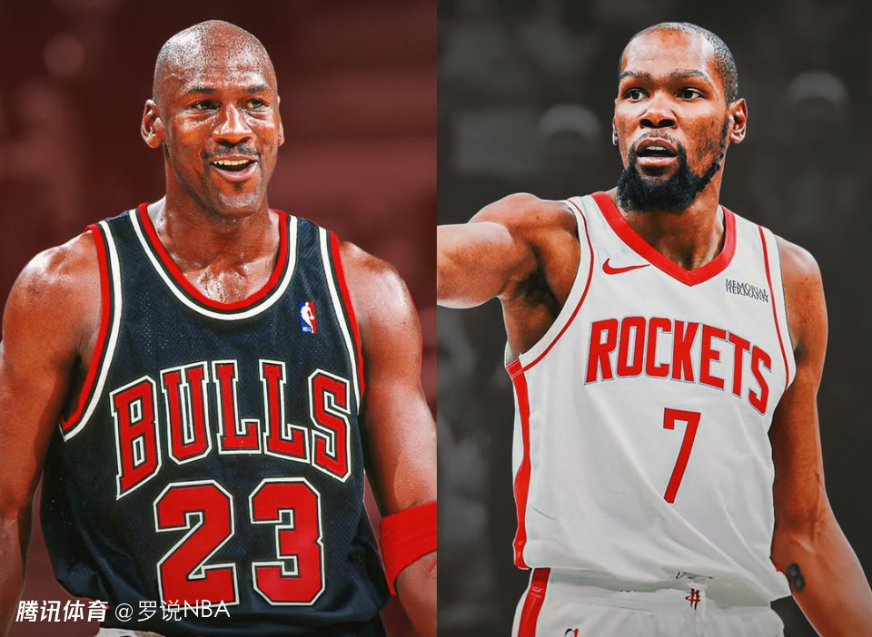 杜兰特：我得分接近乔丹的原因是他两度退役 不然他也能拿4万分