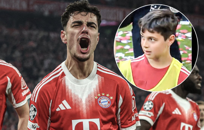 梦想成真！8年前帕夫洛维奇还是拜仁球童，如今为球队破门